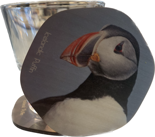 Wooden Coasters with Highlights of Iceland Wooden Coasters with Highlights of Iceland